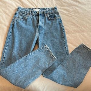 Zara Size 2, “Mom Jeans”